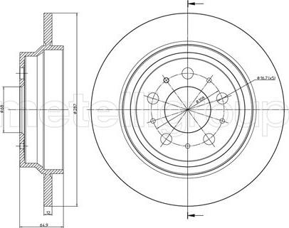Cifam 800-562C - Discofreno www.autoricambi360.it