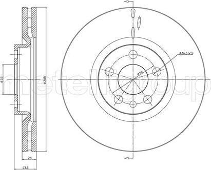 Cifam 800-615C - Discofreno www.autoricambi360.it