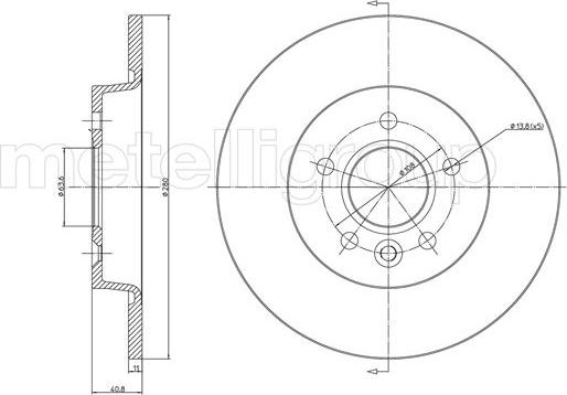 Cifam 800-686C - Discofreno www.autoricambi360.it