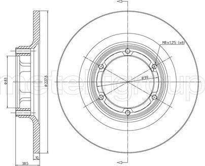 Cifam 800-026 - Discofreno www.autoricambi360.it