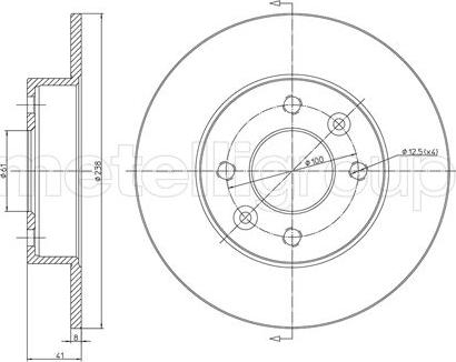 Cifam 800-107 - Discofreno www.autoricambi360.it
