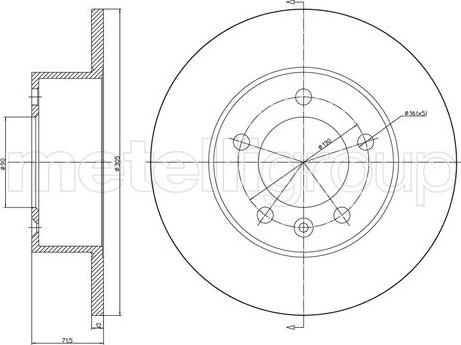 Cifam 800-1287C - Discofreno www.autoricambi360.it