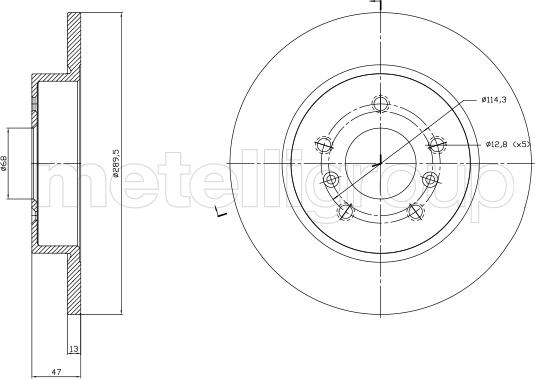 Cifam 800-1763C - Discofreno www.autoricambi360.it