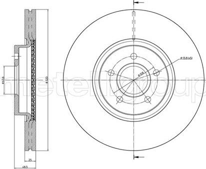 Cifam 800-892C - Discofreno www.autoricambi360.it