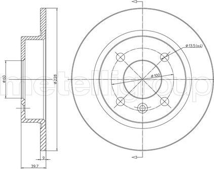 Cifam 800-309 - Discofreno www.autoricambi360.it