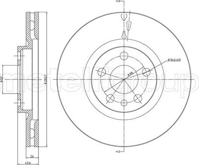 Cifam 800-338 - Discofreno www.autoricambi360.it