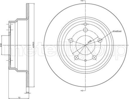 Cifam 800-376C - Discofreno www.autoricambi360.it