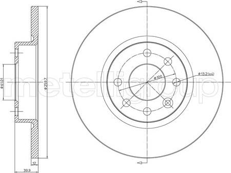 Cifam 800-260 - Discofreno www.autoricambi360.it