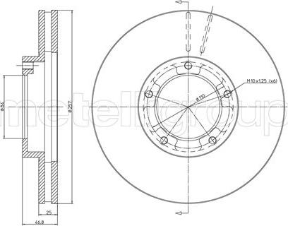Cifam 800-716 - Discofreno www.autoricambi360.it