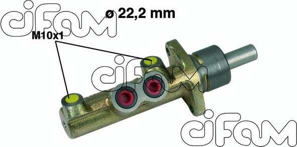 Cifam 202-323 - Cilindro maestro del freno www.autoricambi360.it