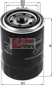 Clean Filters DF 863/A - Filtro olio www.autoricambi360.it