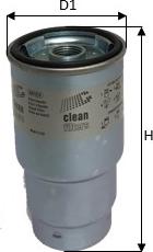 Clean Filters DN1918 - Filtro carburante www.autoricambi360.it