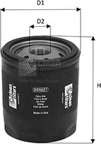 Clean Filters DO5527 - Filtro olio www.autoricambi360.it