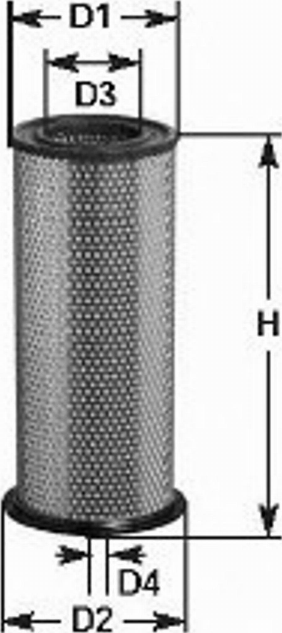 Clean Filters MA1401 - Filtro aria www.autoricambi360.it