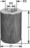 Clean Filters MA 762 - Filtro aria www.autoricambi360.it