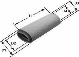 Clean Filters MA3012 - Filtro aria www.autoricambi360.it