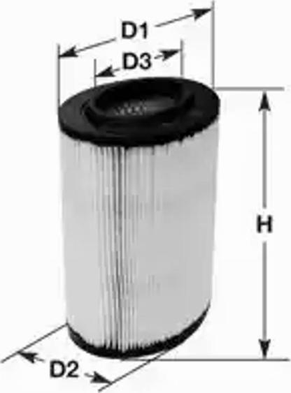 Clean Filters MA1387 - Filtro aria www.autoricambi360.it