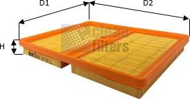 Clean Filters MA3471 - Filtro aria www.autoricambi360.it