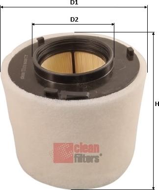 Clean Filters MA3501 - Filtro aria www.autoricambi360.it