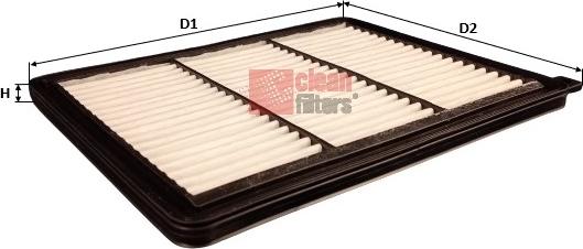 Clean Filters MA3517 - Filtro aria www.autoricambi360.it