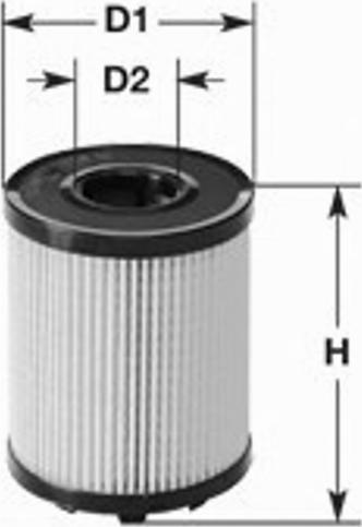 Clean Filters MG1675 - Filtro carburante www.autoricambi360.it