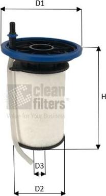 Clean Filters MG3612 - Filtro carburante www.autoricambi360.it