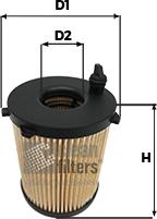 Clean Filters ML4564 - Filtro olio www.autoricambi360.it