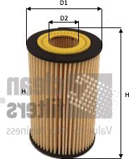 Clean Filters ML4578 - Filtro olio www.autoricambi360.it
