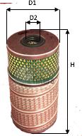 Clean Filters ML 082 - Filtro olio www.autoricambi360.it