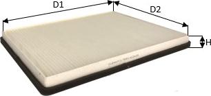 Clean Filters NC2425 - Filtro, Aria abitacolo www.autoricambi360.it