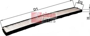 Clean Filters NC2084 - Filtro, Aria abitacolo www.autoricambi360.it