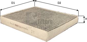 Clean Filters NC2390CA - Filtro, Aria abitacolo www.autoricambi360.it