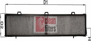 Clean Filters NC2314CA - Filtro, Aria abitacolo www.autoricambi360.it