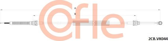 Cofle 92.2CB.VK044 - Cavo comando, Cambio manuale www.autoricambi360.it