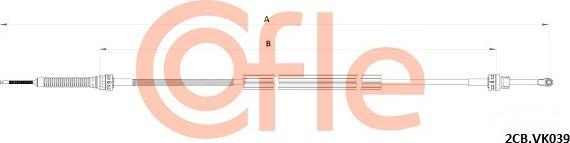 Cofle 92.2CB.VK039 - Cavo comando, Cambio manuale www.autoricambi360.it