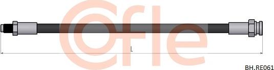 Cofle 92.BH.RE061 - Flessibile del freno www.autoricambi360.it