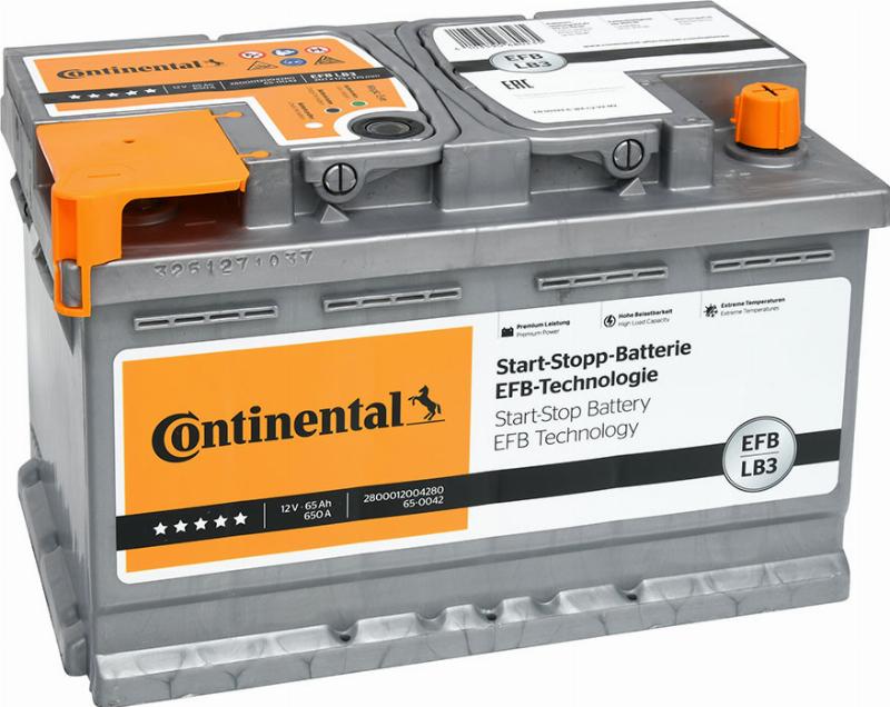 Continental 2800012004280 - Batteria avviamento www.autoricambi360.it