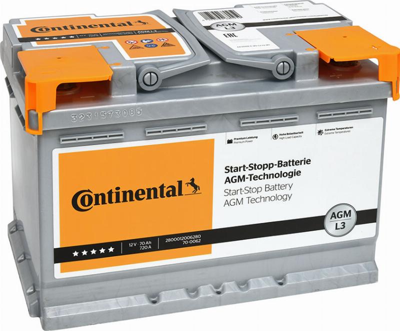 Continental 2800012006280 - Batteria avviamento www.autoricambi360.it