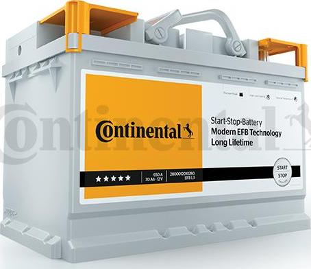 Continental 2800012010280 - Batteria avviamento www.autoricambi360.it