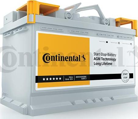 Continental 2800012015280 - Batteria avviamento www.autoricambi360.it