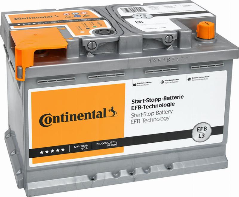 Continental 2800012039280 - Batteria avviamento www.autoricambi360.it