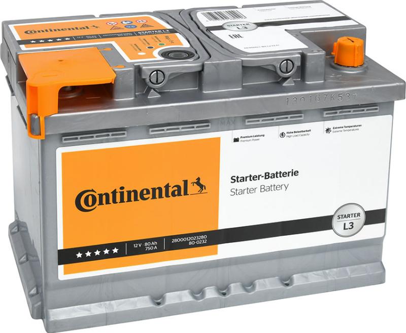 Continental 2800012023280 - Batteria avviamento www.autoricambi360.it