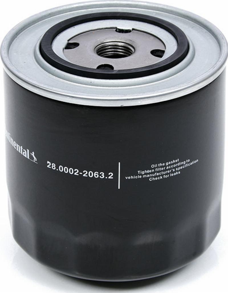 Continental 28.0002-2063.2 - Filtro olio www.autoricambi360.it