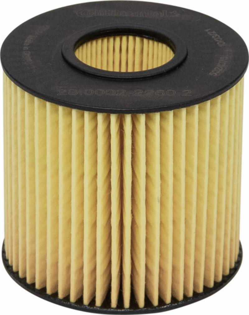 Continental 28.0002-2260.2 - Filtro olio www.autoricambi360.it