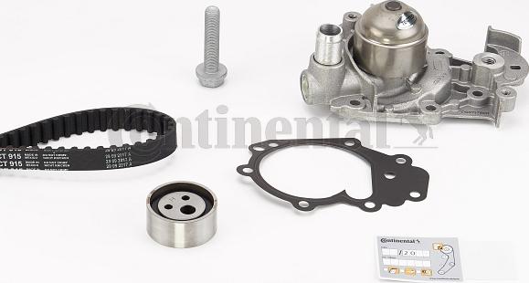 Continental CT915WP2 - Pompa acqua + Kit cinghie dentate www.autoricambi360.it