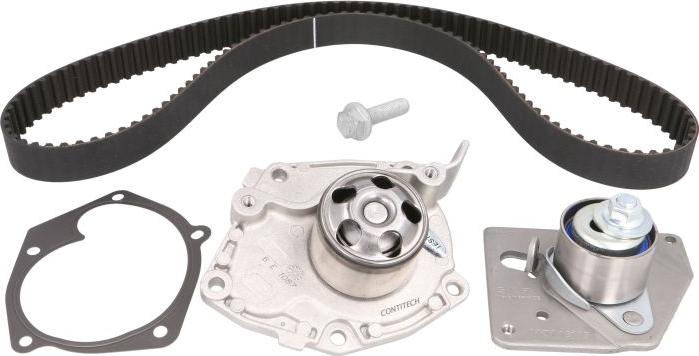 CONTINENTAL CT 1025 WP2 - Pompa acqua + Kit cinghie dentate www.autoricambi360.it