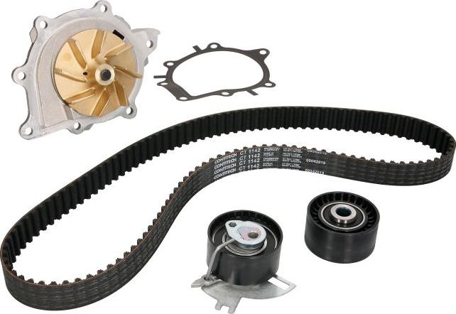 Continental CT 1142 WP1 - Pompa acqua + Kit cinghie dentate www.autoricambi360.it