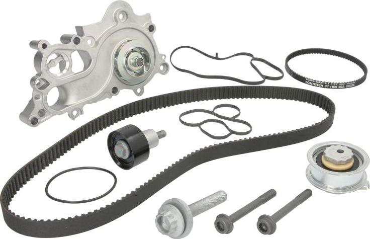 CONTINENTAL CT1167WP2PRO - Pompa acqua + Kit cinghie dentate www.autoricambi360.it