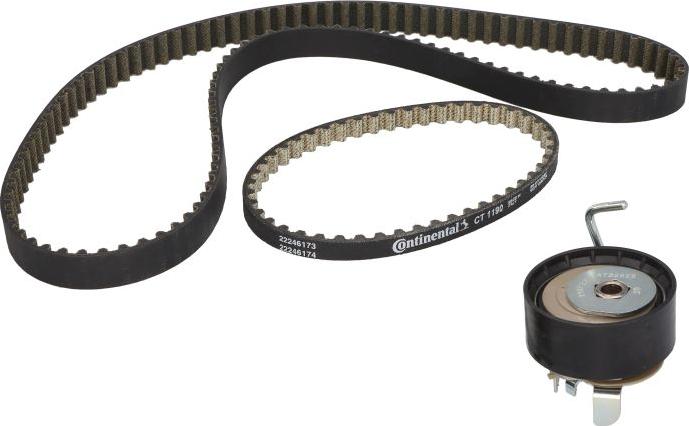 CONTINENTAL CT1189K2PRO - Kit cinghie dentate www.autoricambi360.it