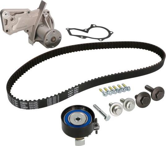 CONTINENTAL CT 881 WP2 - Pompa acqua + Kit cinghie dentate www.autoricambi360.it